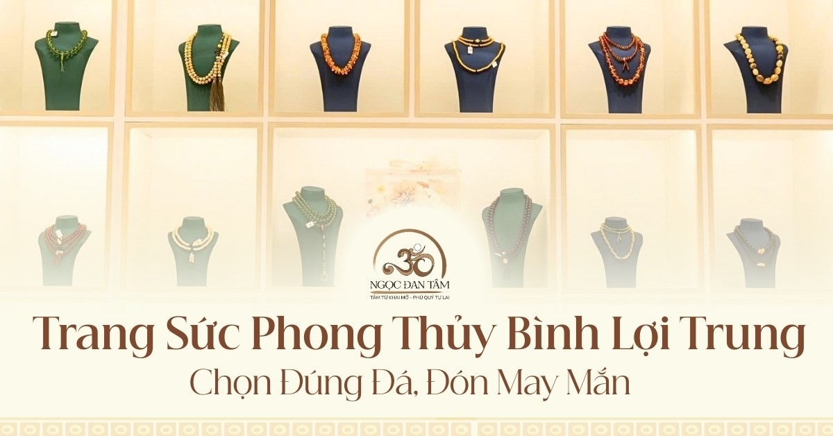Trang Sức Phong Thủy Bình Lợi Trung - Chọn Đúng Đá, Đón May Mắn