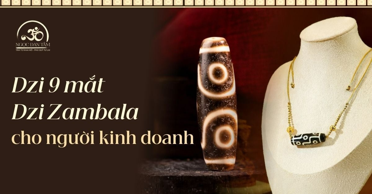 Tại Sao Người Làm Kinh Doanh & Bất Động Sản Nên Sở Hữu Đá Dzi 9 Mắt Hoặc Zambala?