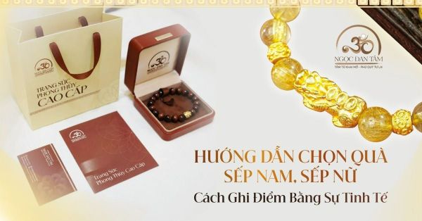 Nghệ Thuật Chọn Quà Biếu Sếp Nam, Sếp Nữ: Ghi Điểm Bằng Sự Tinh Tế