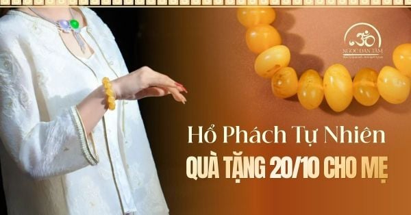 Kinh Nghiệm Chọn Quà Tặng Mẹ 20 Tháng 10: Hổ Phách Tự Nhiên