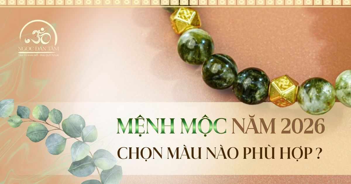 Mệnh Mộc - Chọn màu hợp mệnh giúp năng lượng phát triển trong năm 2026
