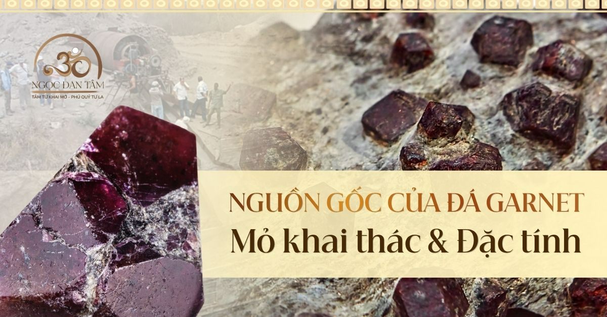 Nguồn gốc và các loại đá Ngọc Hồng Lựu (Garnet) phổ biến