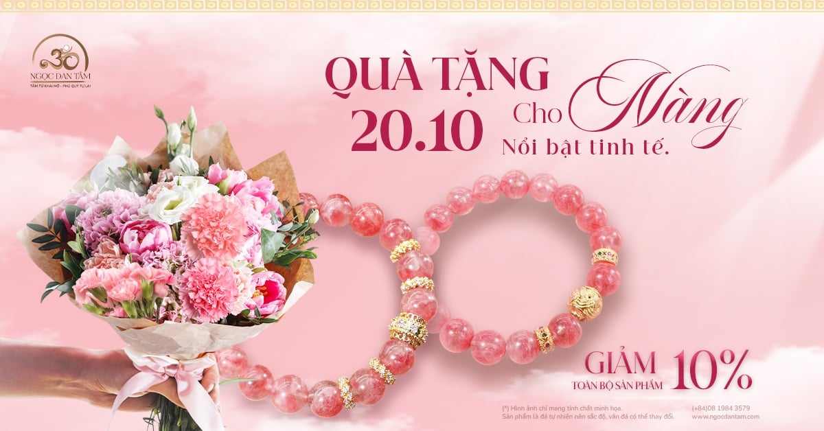 Vòng Tay Đá Phong Thủy : Quà Tặng Cho Nàng Ý Nghĩa Và May Mắn Dịp 20/10