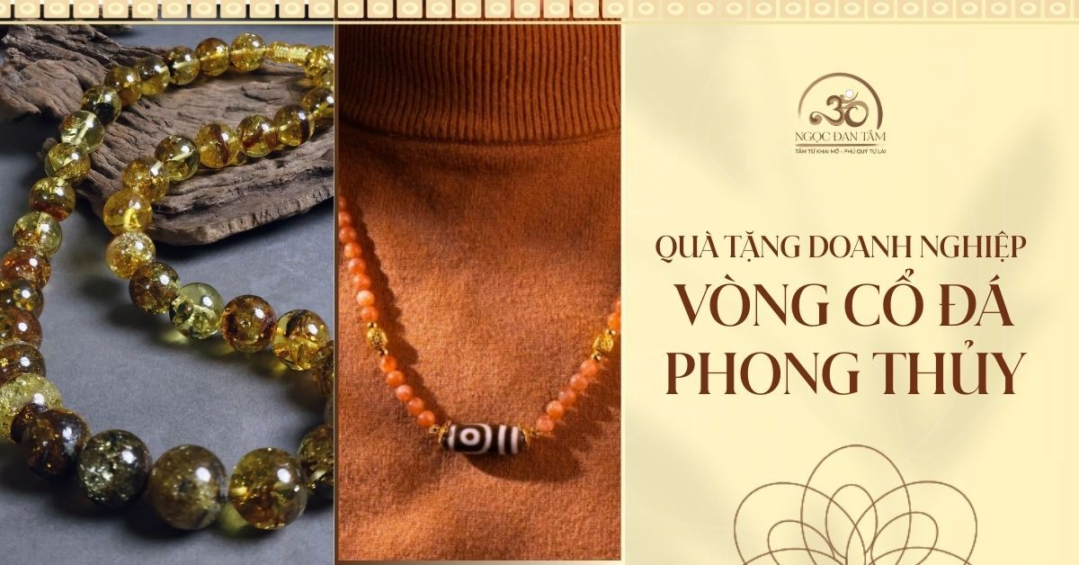 Vòng cổ đá phong thủy - Quà tặng doanh nghiệp độc đáo