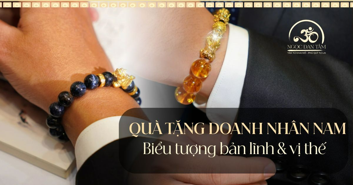 Quà tặng doanh nhân nam: Biểu tượng bản lĩnh & vị thế