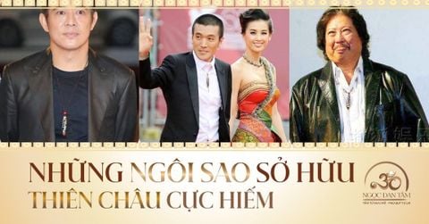 Từ Hollywood đến showbiz Hoa Ngữ: Điểm danh những ngôi sao sở hữu Thiên Châu cực hiếm