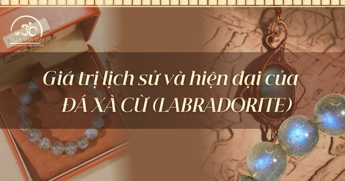 Ứng dụng của đá xà cừ: Giá trị lịch sử và hiện đại của Labradorite