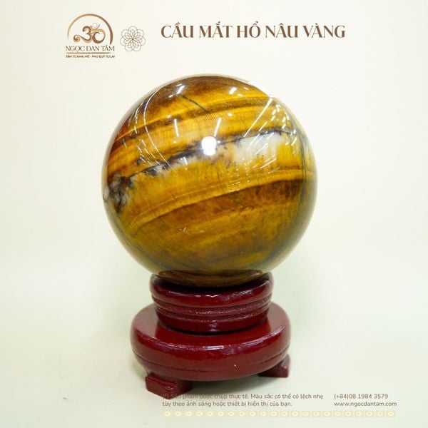 Cầu Mắt Hổ Nâu Vàng