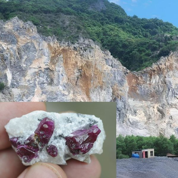 Mỏ đá Ruby thung lũng Mogok