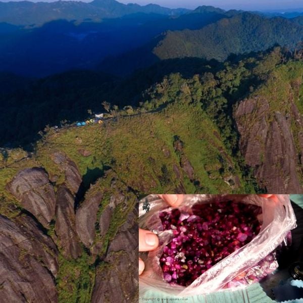 Mỏ đá Ruby thung lũng Mogok