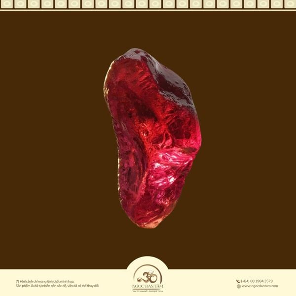 Ruby Mozambique thường có giá từ 15-50 triệu đồng