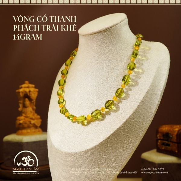 Vòng Cổ Thanh Phách Trái Khế 14gram