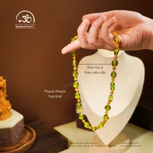 Vòng Cổ Thanh Phách Trái Khế