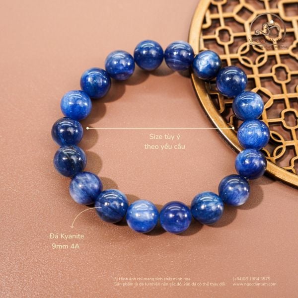 Vòng tay phong thuỷ đá Kyanite