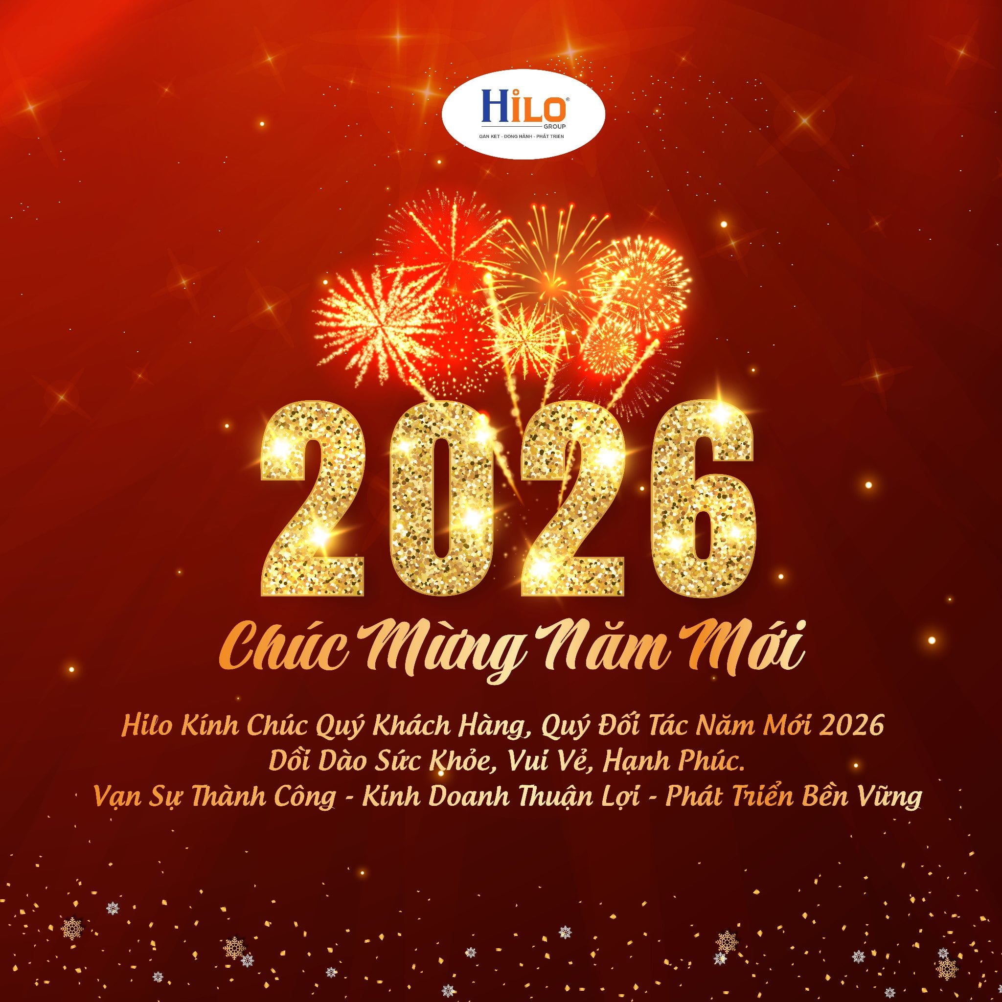 Hilo chúc mừng năm mới 2026 – Đồng hành cùng cộng đồng kinh doanh bứt phá
