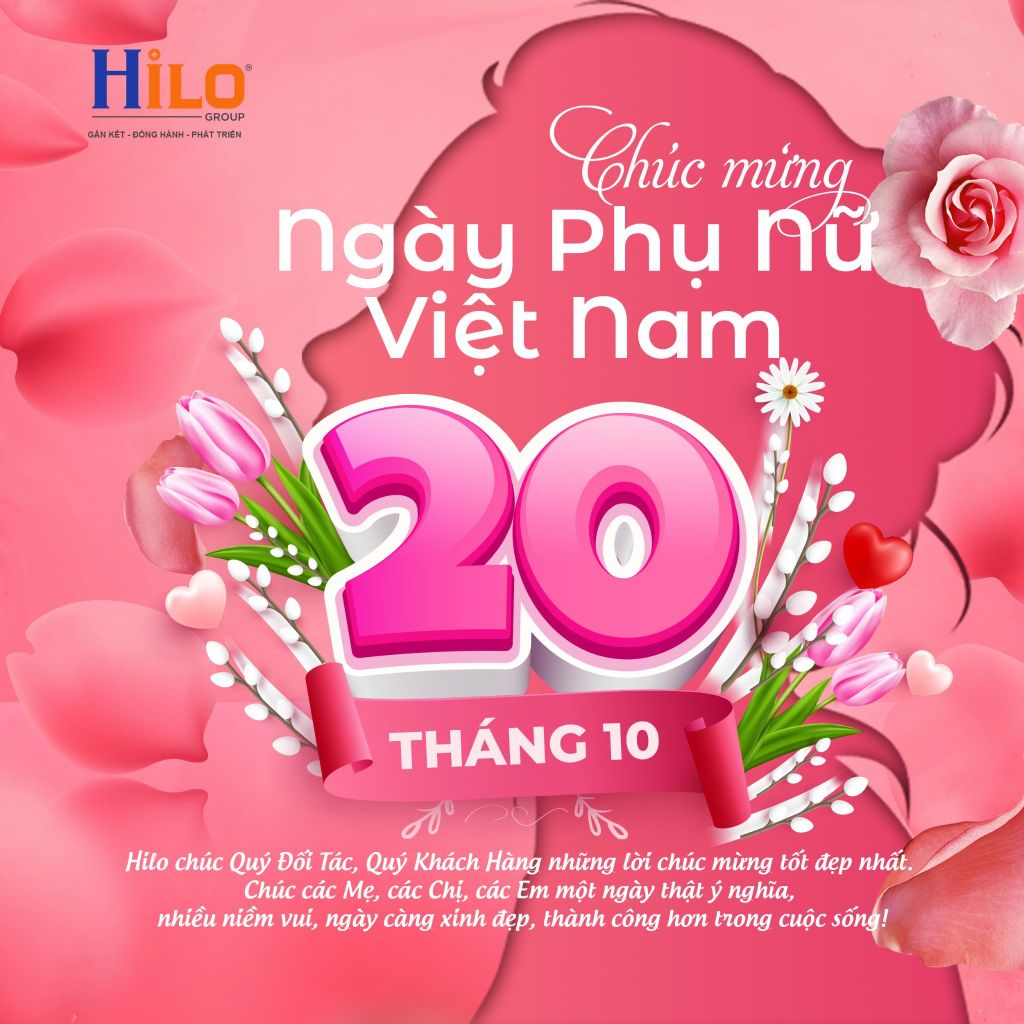 HILO Chúc Mừng Ngày Phụ nữ Việt Nam 20/10