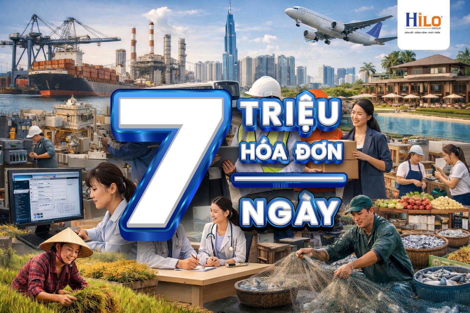 Nền tảng hạ tầng Hilo xuất ra 7 triệu hóa đơn mỗi ngày năm 2025