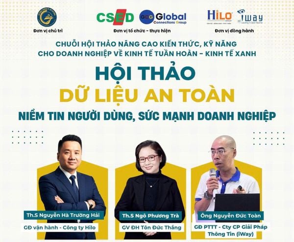 Hilo đồng hành cùng Hội thảo “Dữ liệu an toàn – Niềm tin người dùng, sức mạnh doanh nghiệp”