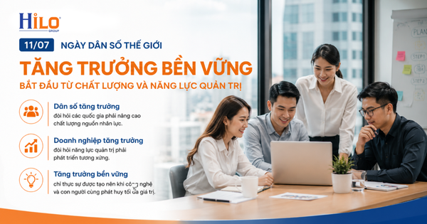 Ngày dân số thế giới: Góc nhìn bài toán tăng trưởng & quản trị quy mô của doanh nghiệp