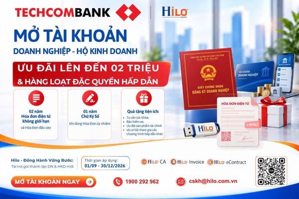MỞ TÀI KHOẢN DOANH NGHIỆP – HỘ KINH DOANH, NHẬN ƯU ĐÃI ĐẾN 2 TRIỆU ĐỒNG