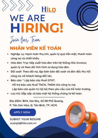 THÔNG BÁO TUYỂN DỤNG THỰC TẬP SINH BUSINESS ANALYST (BA)