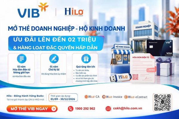 MỞ THẺ DOANH NGHIỆP - HỘ KINH DOANH VIB, NHẬN ƯU ĐÃI ĐẾN 2 TRIỆU ĐỒNG