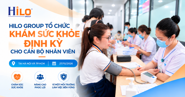 HILO GROUP TỔ CHỨC KHÁM SỨC KHỎE ĐỊNH KỲ CHO CÁN BỘ NHÂN VIÊN TẠI HÀ NỘI VÀ TP.HCM