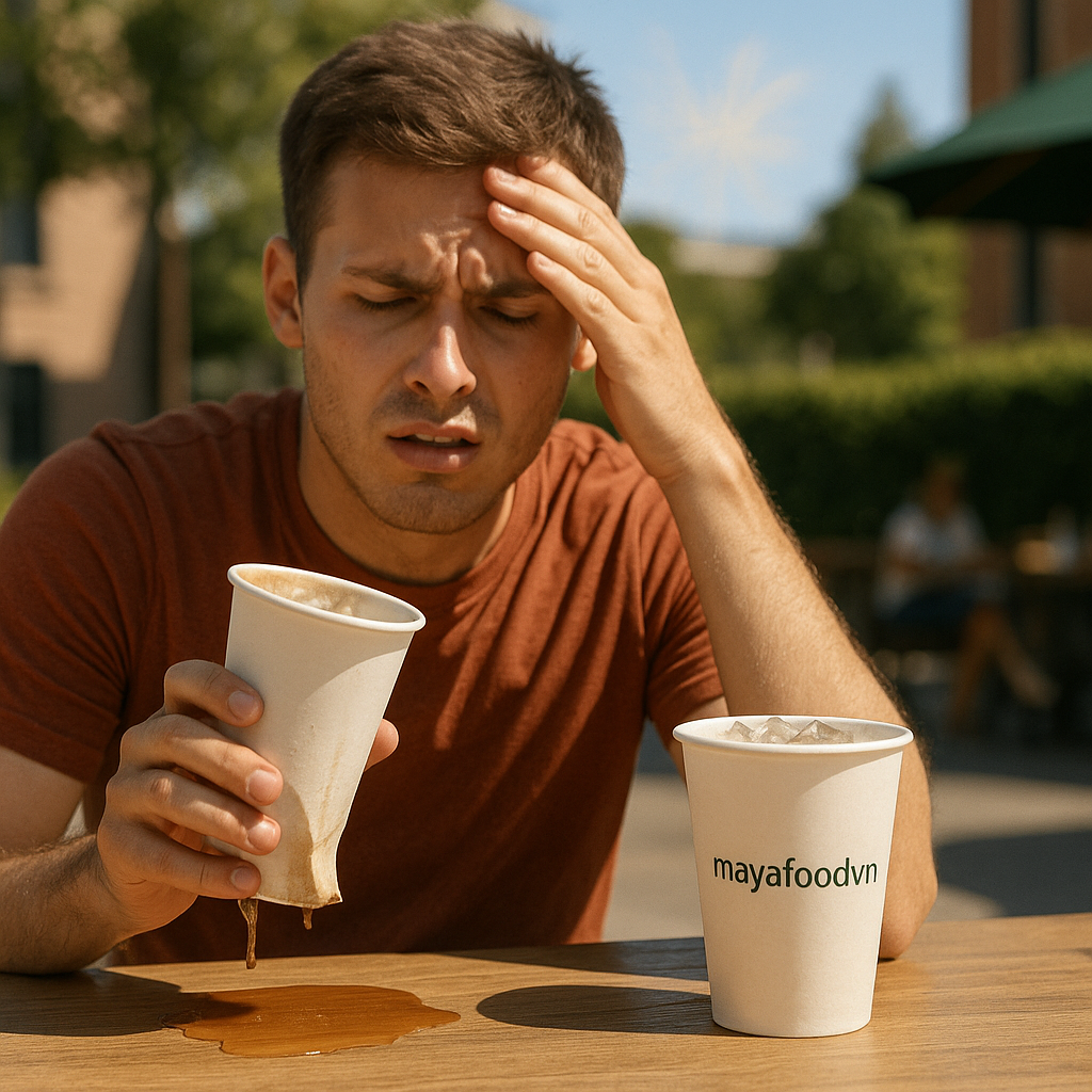 CỐC GIẤY HƯ KHI GẶP THỜI TIẾT NẮNG NÓNG