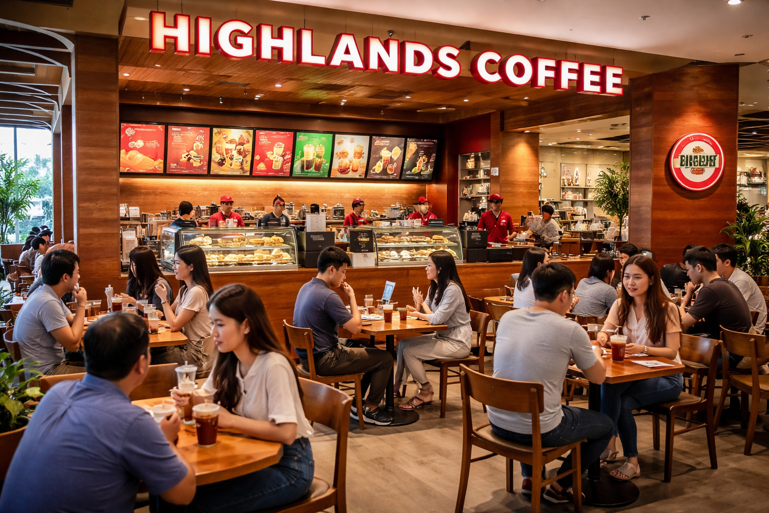 HIGHLANDS COFFEE: KHÔNG PHẢI STARBUCKS, NHƯNG BIẾT CÁCH THẮNG TRÊN SÂN NHÀ