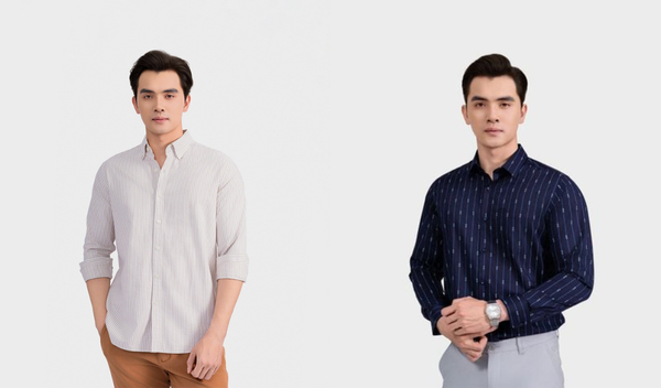 PHỐI ĐỒ VỚI ÁO SƠ MI KẺ SỌC: 7 CÔNG THỨC TỪ CÔNG SỞ ĐẾN DẠO PHỐ