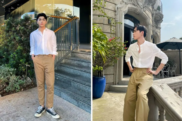 5 CÁCH MẶC ÁO SƠ MI TRẮNG KHÔNG BAO GIỜ LỖI MỐT CHO QUÝ ÔNG CÔNG SỞ