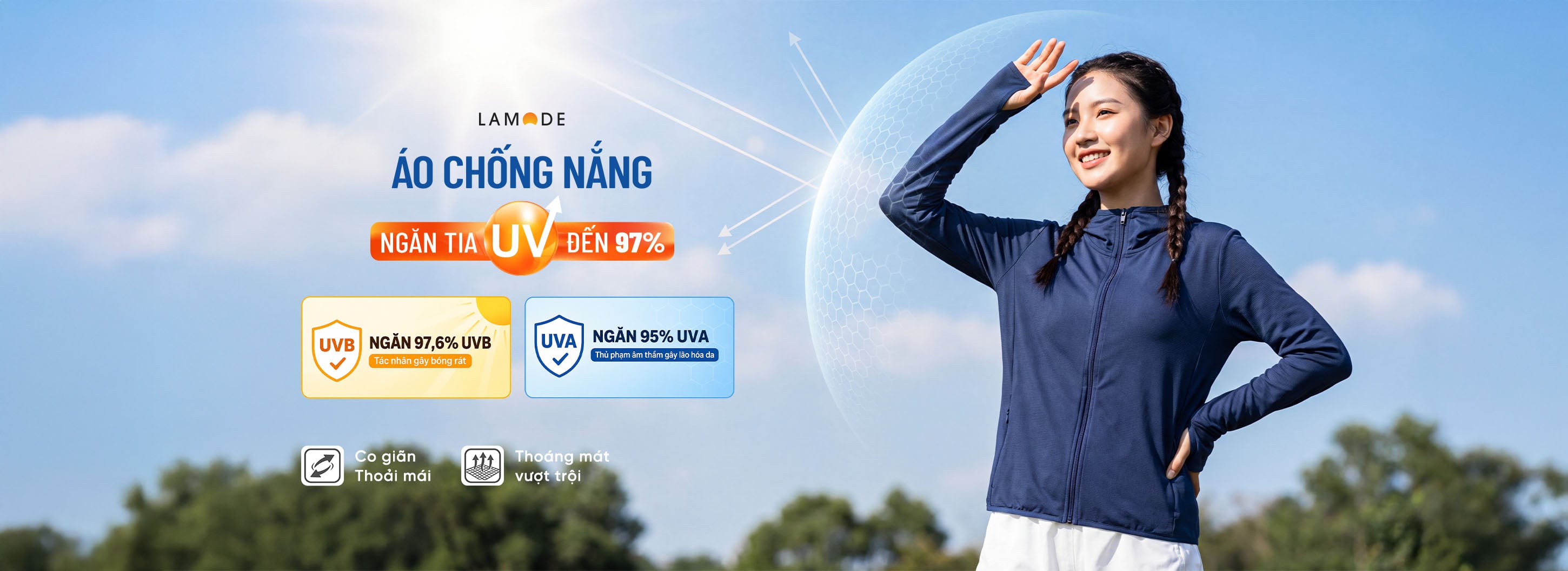 Lamode áo chống nắng