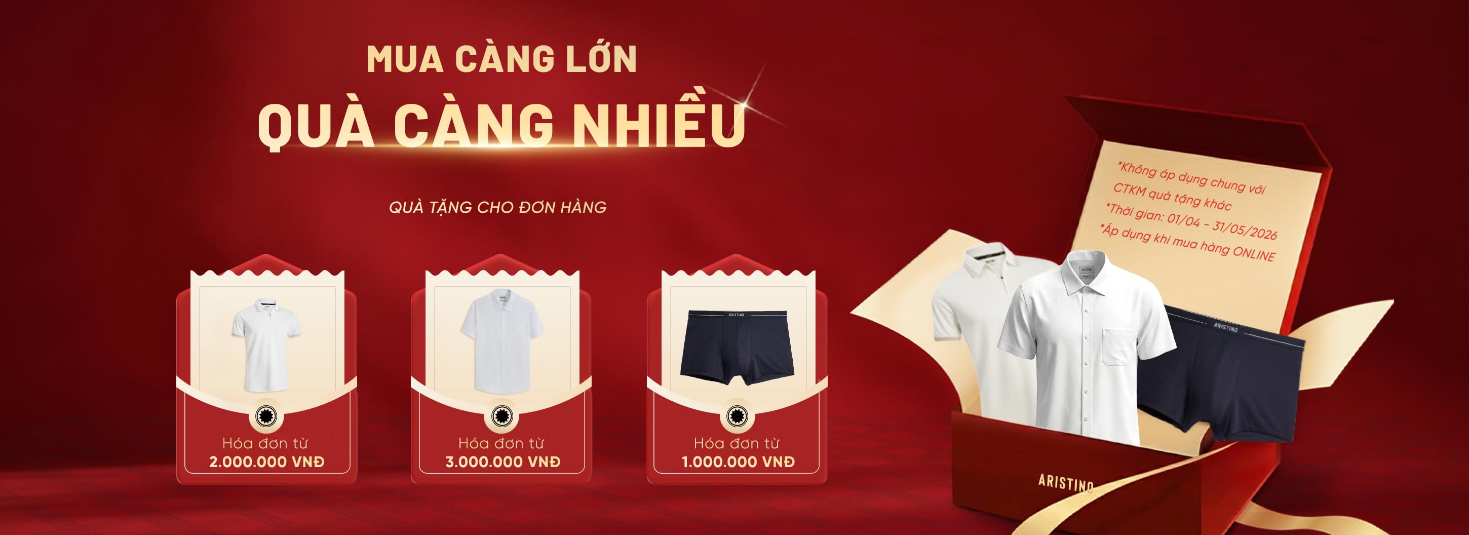 Mua tặng quà theo bill