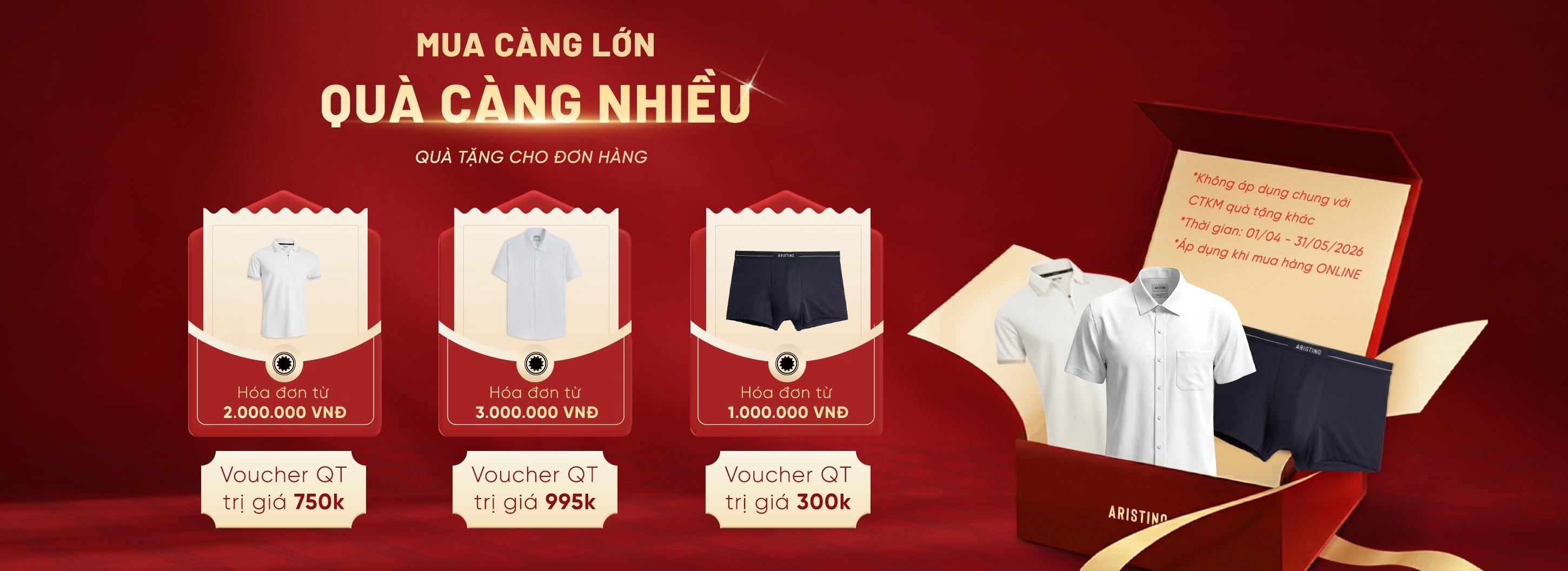 Mua tặng quà theo bill