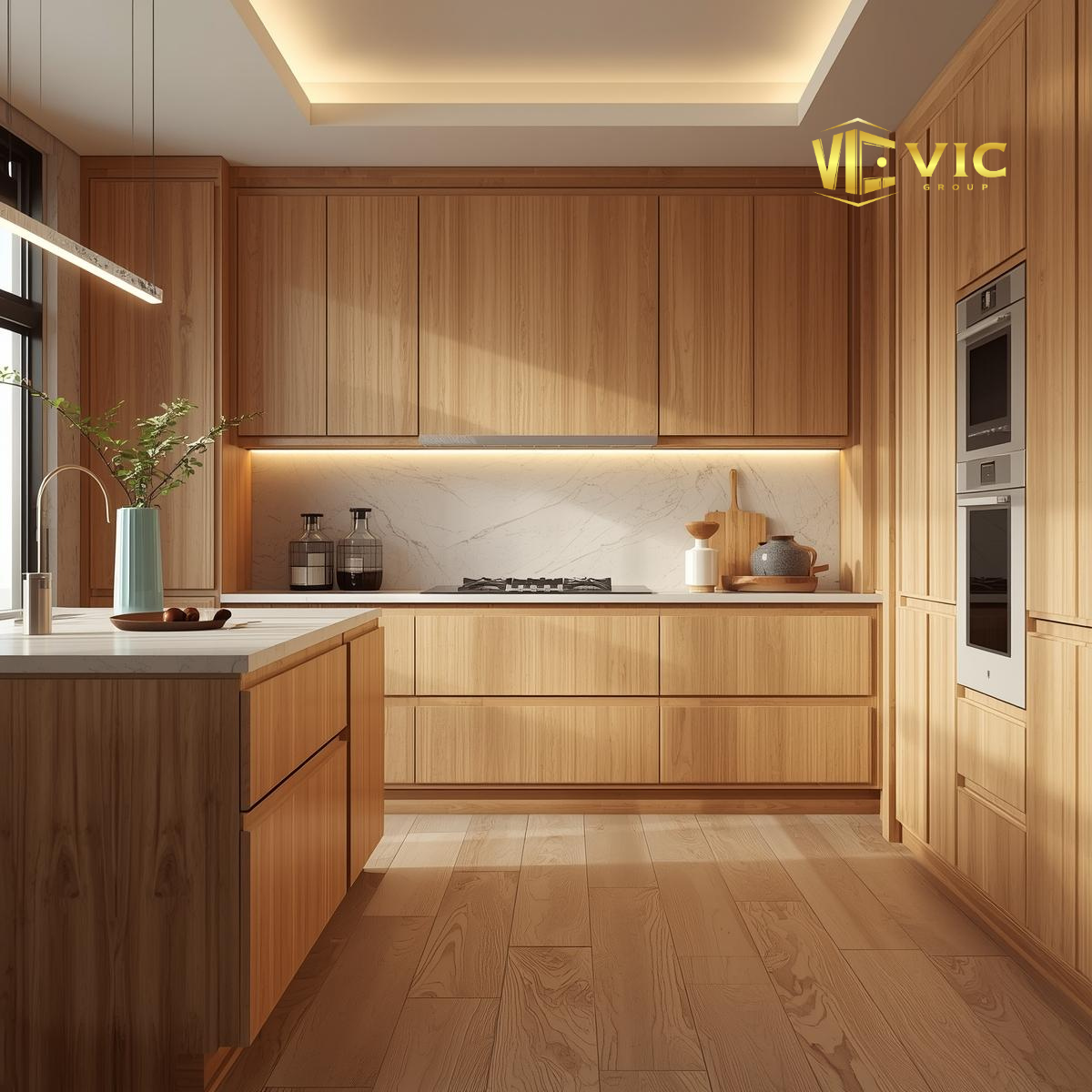 Superior American Hard Maple Wood for VIC Cabinet RTA