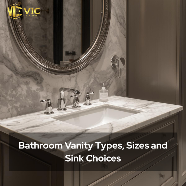 Bathroom Vanity Types, Sizes and Sink Choices