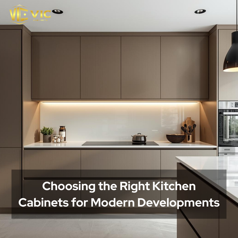 Choosing the Right Kitchen Cabinets for Modern Developments