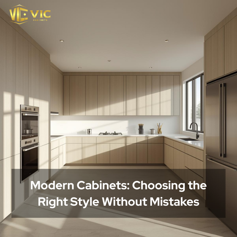 Modern Cabinets: Choosing the Right Style Without Mistakes