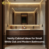 Vanity Cabinet Ideas for Small White Oak and Modern Bathrooms