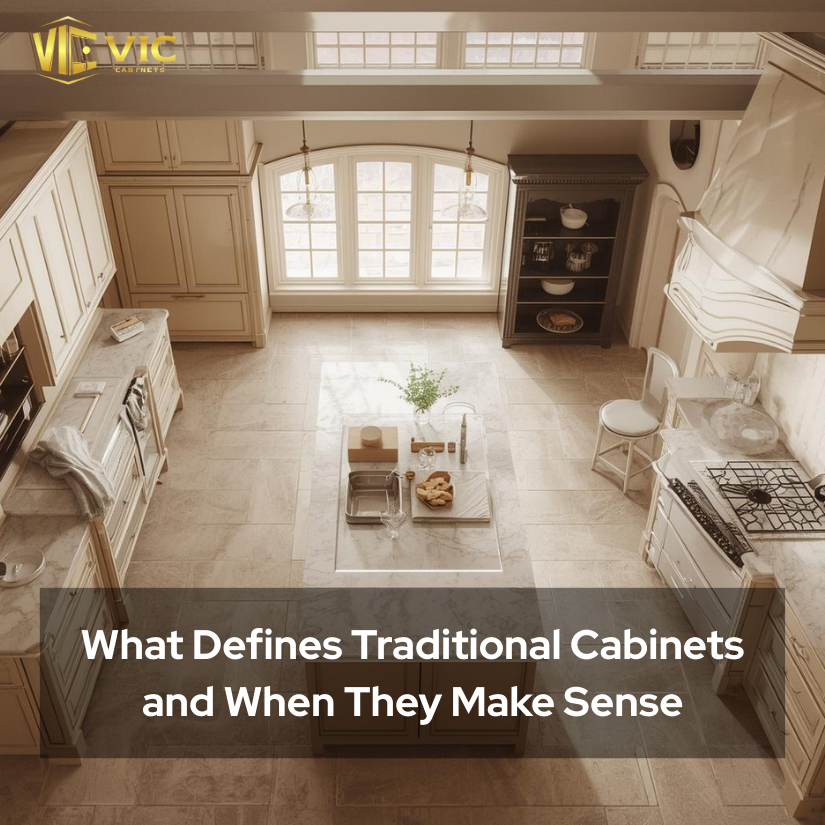 What Defines Traditional Cabinets and When They Make Sense