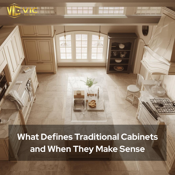 What Defines Traditional Cabinets and When They Make Sense
