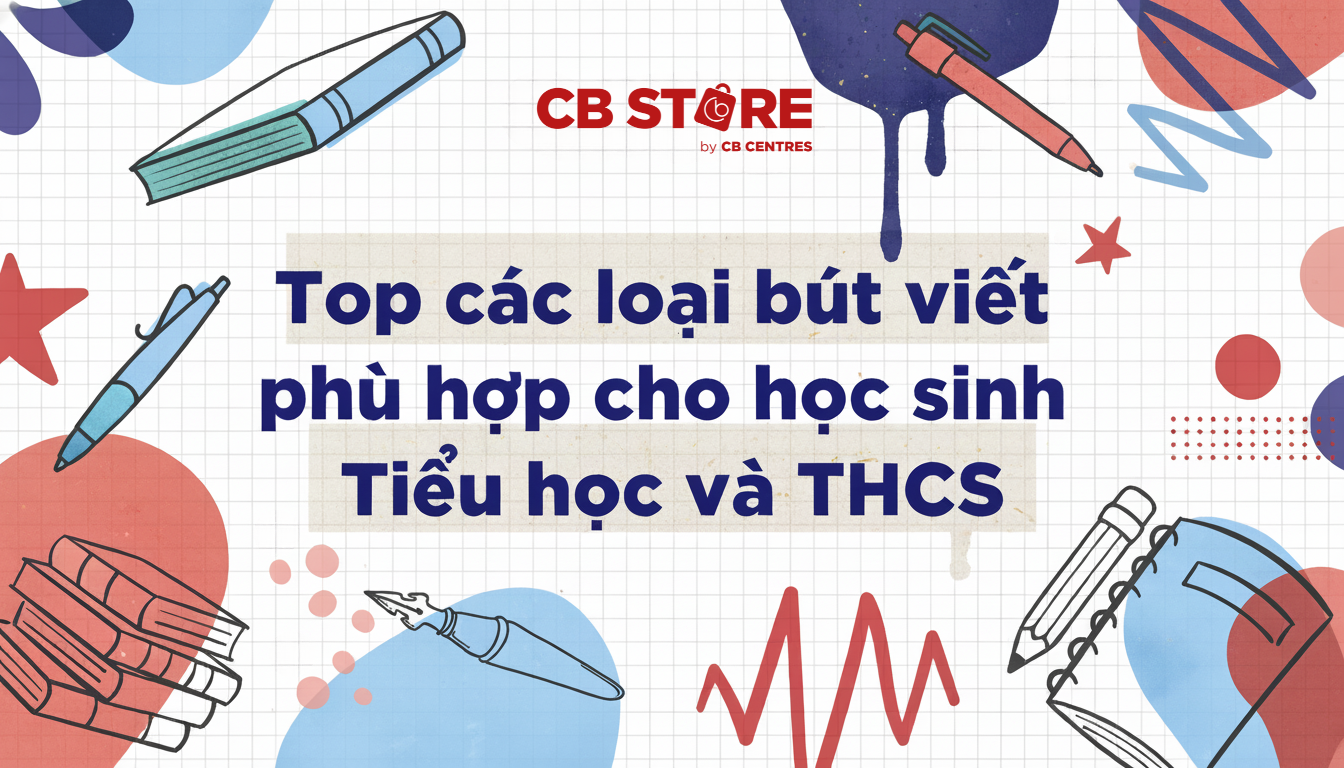 Top Các Loại Bút Viết Tốt Cho Học Sinh Tiểu Học Và THCS