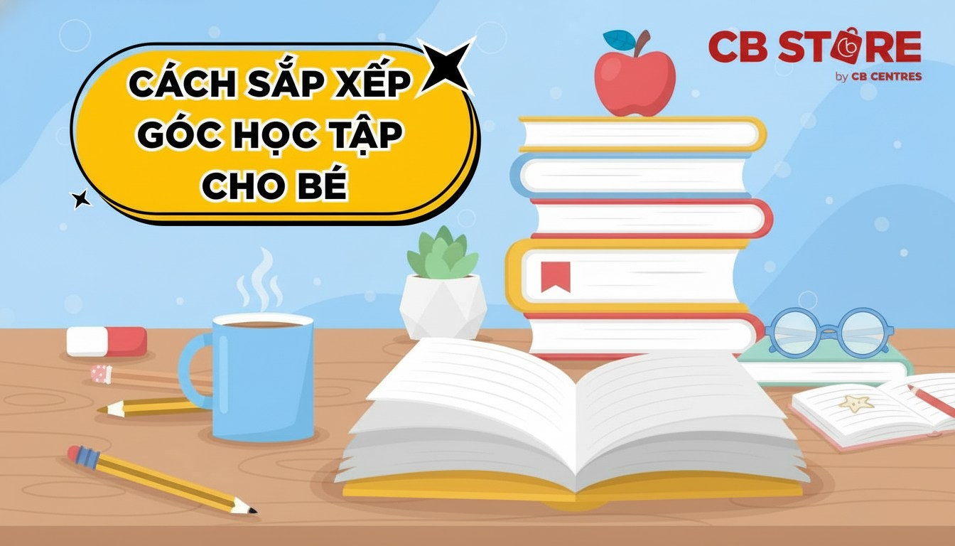 Cách Sắp Xếp Góc Học Tập Giúp Bé Tập Trung Hơn