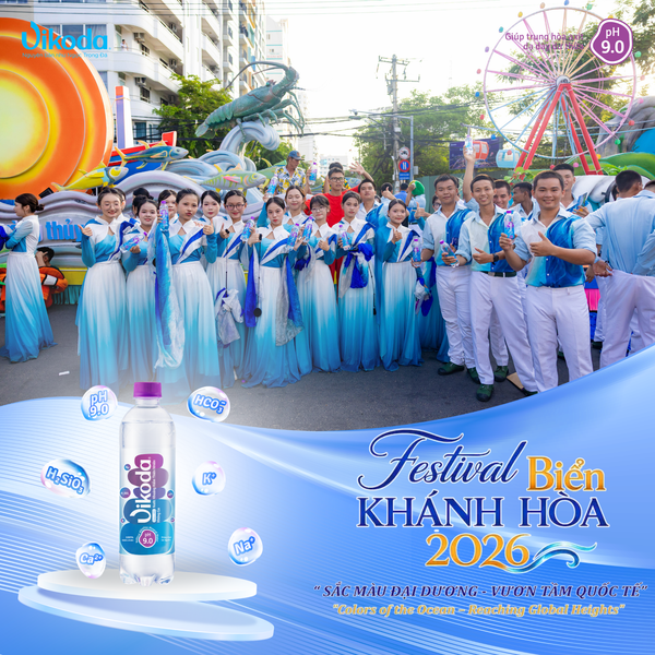 Vikoda đồng hành cùng Festival Biển Khánh Hòa 2026: Tiếp năng lượng, giữ nhịp cân bằng giữa mùa hè sôi động