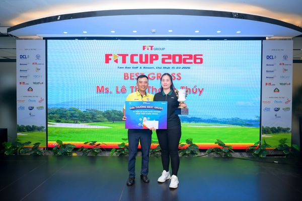 Lần đầu tiên một nữ Golfer đăng quang ngôi vô địch giải F.I.T CUP 2026