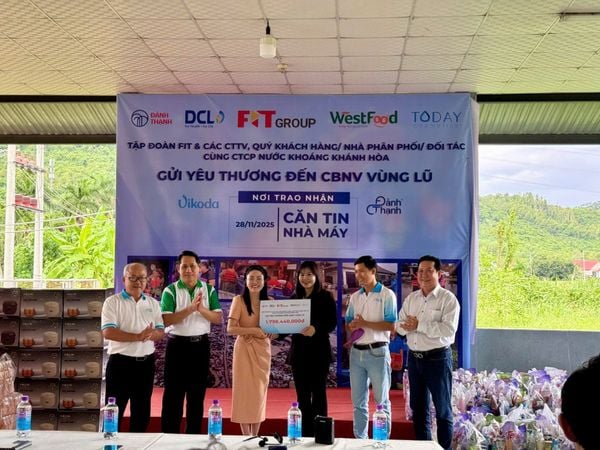 Vikoda đồng hành cùng CBNV sau đợt mưa lũ lịch sử của miền Trung