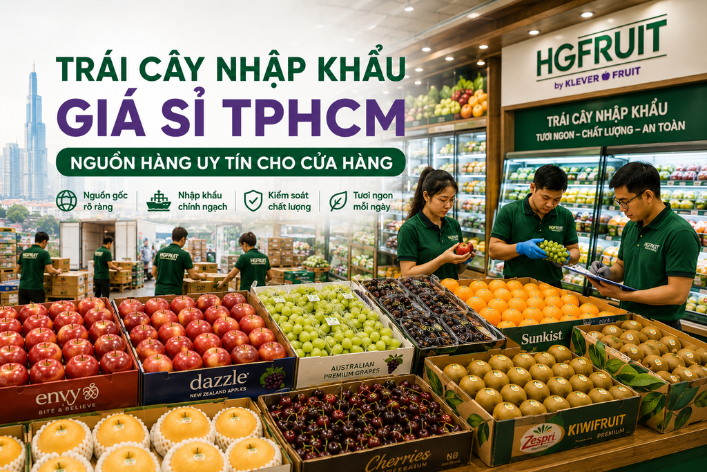 Trái Cây Nhập Khẩu Giá Sỉ TPHCM: Nguồn Hàng Uy Tín Cho Cửa Hàng