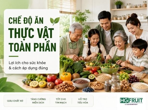 Chế Độ Ăn Thực Vật Toàn Phần Là Gì? Lợi Ích Cho Sức Khỏe Và Cách Áp Dụng Đúng