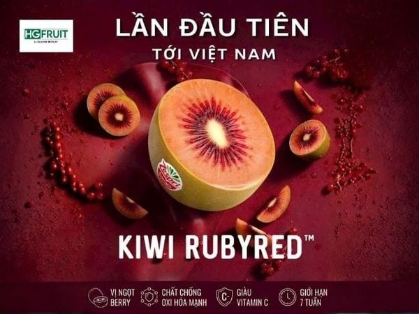 Kiwi RubyRed New Zealand Lần Đầu Có Mặt Tại Việt Nam, Úc Và Canada