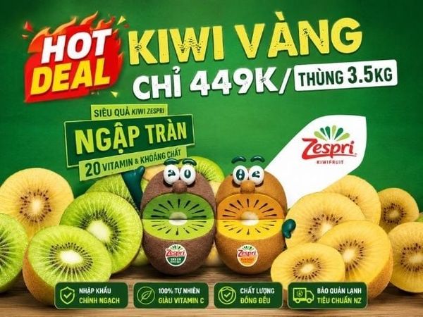 Kiwi Vàng New Zealand Giá Sỉ Chỉ 449K: Cơ Hội Nhập Hàng Và Bí Quyết Bán Hiệu Quả Cho Cửa Hàng Trái Cây